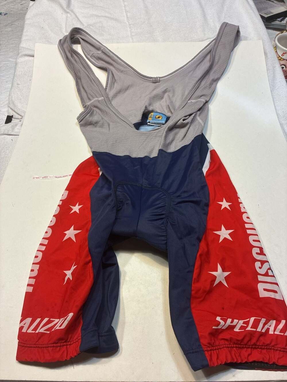 Worn and initialed by US Rider Cozza Vintage Squadra Medium